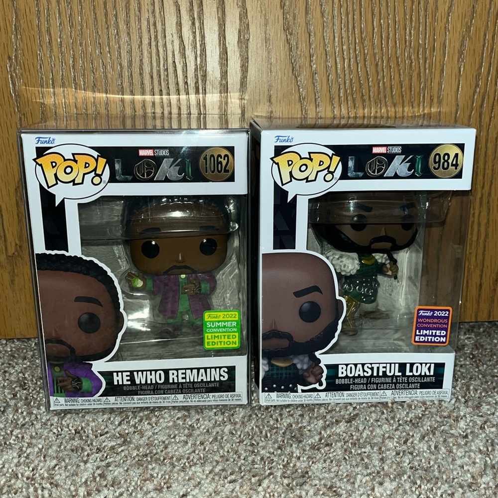 Loki Funko Pop Set